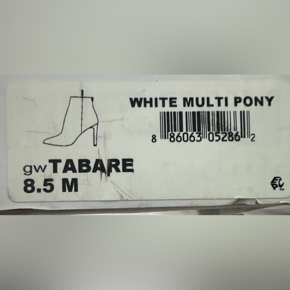 Guess Zebra Print Ankle Boots - Picture 8 of 8